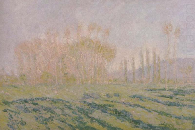 Claude Monet Tree in  Winter,View of Bennecourt